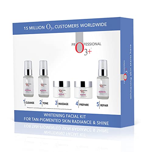 O3+ Whitening Facial Kit for Tan-Pigmented Skin (150g+100ml)