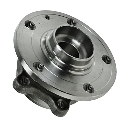 Image of TRQ Front Driver and Passenger Side Wheel Bearing and Hub Assembly Set 2 Piece Compatible with 08-13 Audi A3 06-13 A3 Quattro 15-18 Q3 15-18 Q3 Quattro 08-15 TT 12-13 TT RS