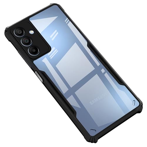 Image of Zapcase Back Case Cover for Samsung Galaxy A15 5G | Compatible for Samsung Galaxy A15 5G Back Case Cover | Clear Case with Camera Protection | (TPU + PC | Matte Black)