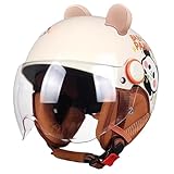 💦【Diseño con estilo】: Este casco de ATV para niños tiene colores vibrantes, está adornado con llamativos dibujos animados e incluye una visera HD. Su diseño está pensado para que los niños lo usen con gusto cada vez que salgan a jugar.