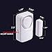 Door Alarm for Home Security, Updated Magnetic Alarm for Kids Safety, Chime Window Alert Sensor, 110dB, Pool Security (2 Pack)