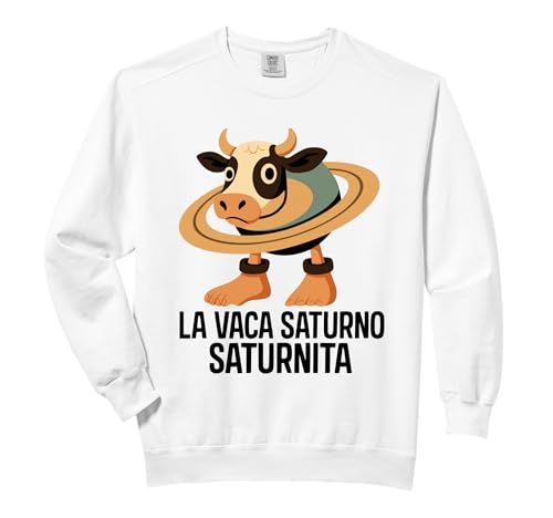 La Vaca Saturno Saturnita Italian Brainrot Boys Comfort Colors Adult Sweatshirt