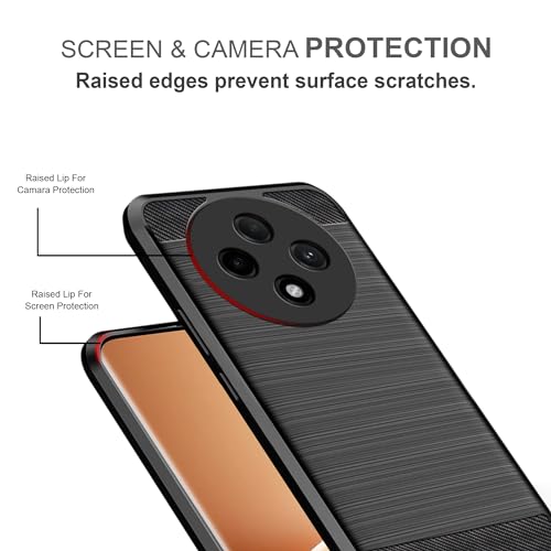 Image of Amazon Brand - Solimo Back Cover Case for Oppo F27 Pro Plus 5G| Compatible for Oppo F27 Pro Plus 5GBack Cover Case | 360 Degree Protection | Soft and Flexible (TPU | Matte Black)