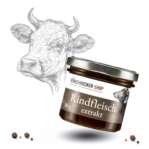 Der Feinschmecker 100g Südamerikanischer Rindfleischextrakt I Mit argentinischem Rindfleisch I Ohne Farb- und Konservierungsstoffe I Höchste Qualitätsstandards aus rein natürlichen Zutaten