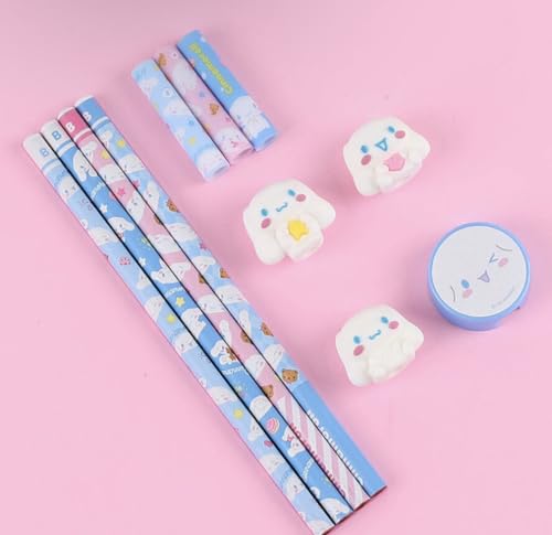 Set de Papelería Bandal & Neoul Kitty & Friends - 4 Lápices miniatura 1