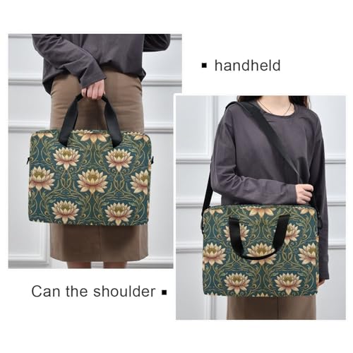 Bolso para laptop portátil 15.6 pulgadas con asa y correa miniatura 2
