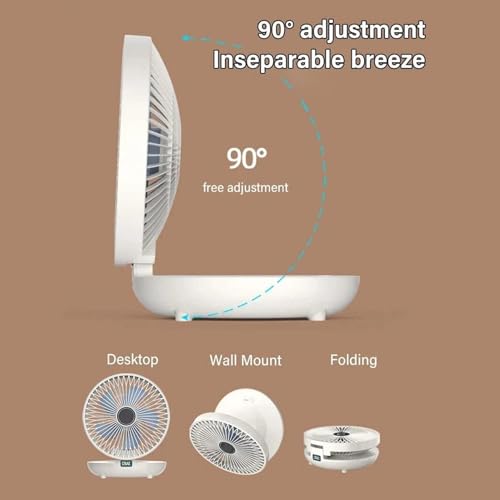 Mini ventilador de circulación contra el calor en espacios pequeños 6