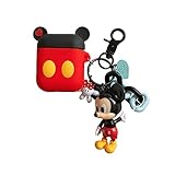 KRIETA USA AirPods 1-2 Case Mickey Mouse and Cute Doll Design | Silicone Protective Cover | Stylish...