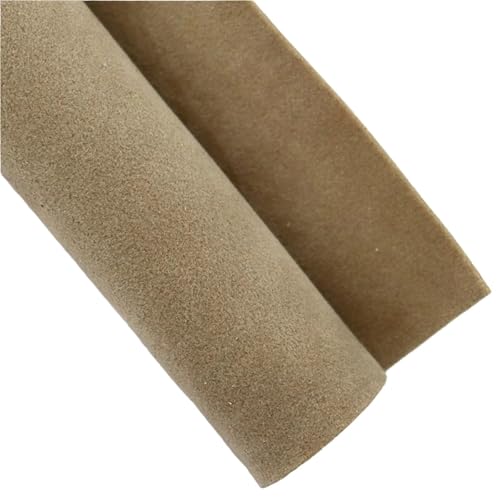 Faux cuir velours suédé double face souple pour confection de nœuds