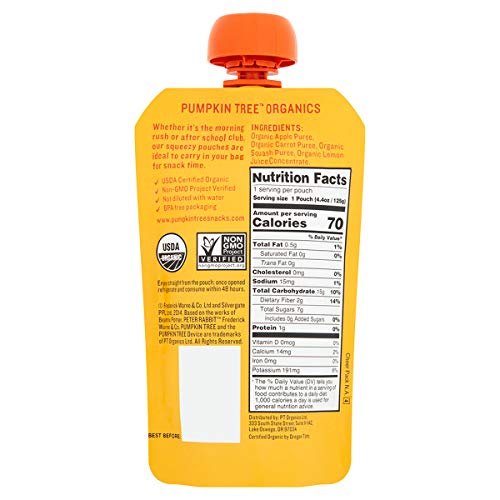 Peter Rabbit Organics Apple, Carrot And Squash Puree, 4.4 Ounce (Pack Of 10) #TOP1