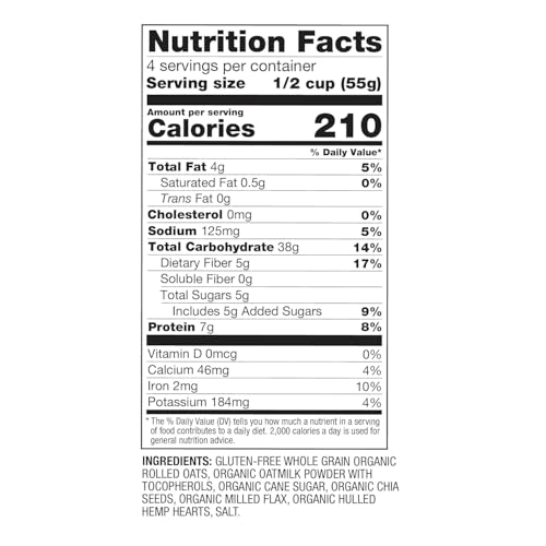 Image of Oatsome Overnight Oats 7.8 Oz, 7g Protein, Flax & Chia Seeds, Gluten-Free