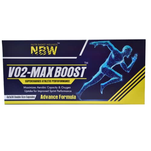 NBW VO2 Max Boost | Improves Aerobic Capacity and Oxygen Uptake | Better Sprint Performance (60 Capsules)
