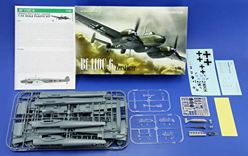 Eduard Models Messerschmitt Bf 110C-6 Limited Edition Aircraft #TOP5