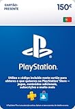 150€ Cartão-Presente PlayStation Store | Conta PSN Portuguesa [Código por e-mail]