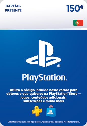 150€ Cartão-Presente PlayStation Store | Conta PSN Portuguesa [Código por e-mail]