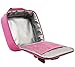 LEGO Lunch Bag, Durable and Insulated, with Mesh Pouch and Zip Compartment, Perfect for On-the-Go Meals, Pink
