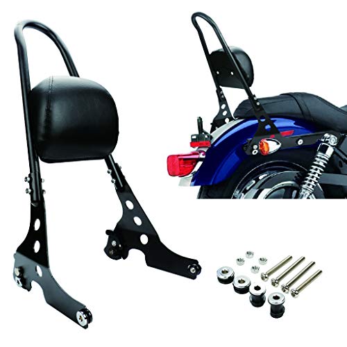 Amazon | PSLER バイク用 シーシーバー 背もたれ バックレスト パッド