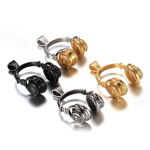 OAKKY, ciondolo per collana da uomo, in acciaio