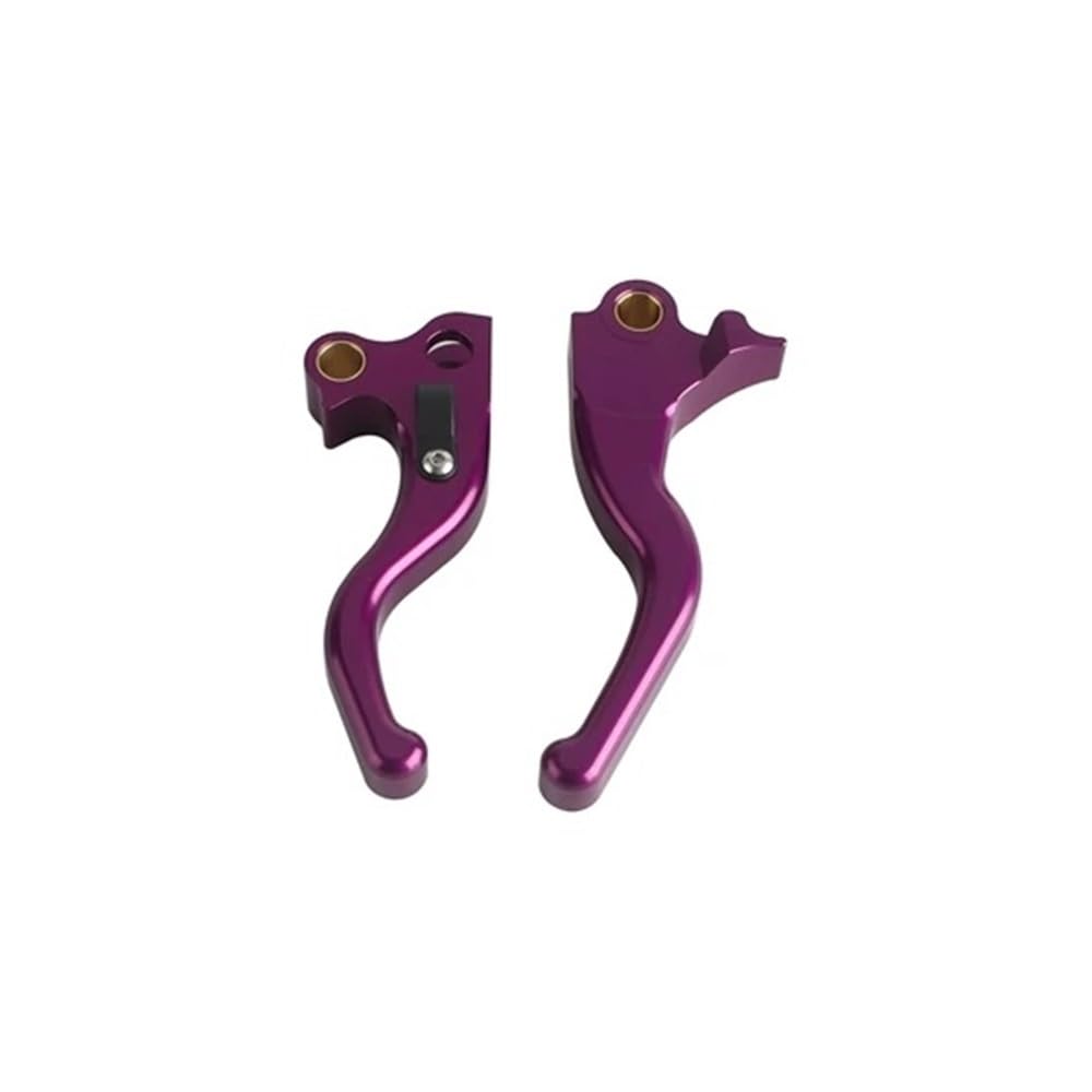Wghposqtj Purple Hand Brake Clutch Levers For Softail Fxstsb Fxs Fxsb Flstse Flst Fxst Fxsts Flstc Flstn Motorcycle Left Right Brake Lever Handlebar Clutch Levers