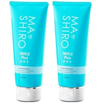 新品未使用　マシロプラスフェイストリートメント　4本セット　おまけつき Amazon | マシロ トリプルプラス フェイストリートメント 200g 2