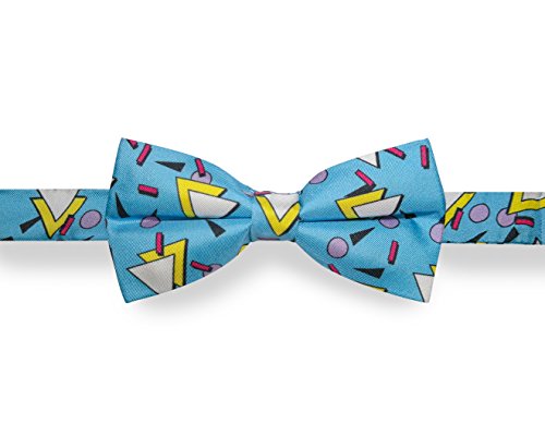 Pop Sqr 90s Classics Bow Tie, Silk I Heart 80s Bow Tie
