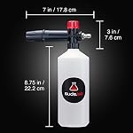 Suds Lab F2 Super Wash Foam Cannon, Adjustable Foam Nozzle, Quick Connect - Image 2