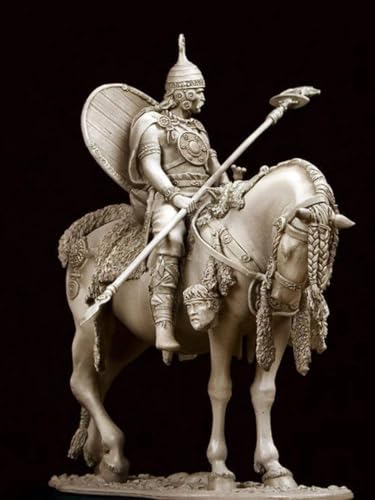 Cavalier guerrier celte en résine 1/24, kit de miniature à assembler