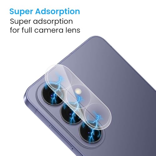 Image of FIRST MART Camera Lens for Samsung Galaxy S26 | 9H Tempered Glass, Anti-Scratch, Case-Friendly, HD Clarity, Bubble-Free | Crystal Clear