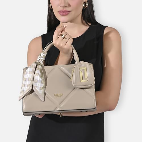 Image of Lavie Luxe Women's Quaro26 Horizontal Small Satchel Handbag | Satchel Bag for Work | Ladies Purse | Stylish Shoulder Bag | Gift For Women