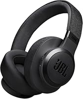 JBL Live 770 NC Cuffie Over-Ear Bluetooth Wireless, con Cancellazione Adattiva del Rumore, SmartAmbient, Personi-Fi 2.0, JBL Surround, Connessione Multipoint, fino a 65 Ore di Autonomia, Nero