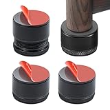 4er-Set Möbelfüße Verstellbar, Füße für Möbel Selbstklebend, Möbelfüße Höhenverstellbar 2,7-4,0 cm, Möbel Erhöhung, Möbelfuss Metall – Als Schrank Füße, Sofa Füße, Bettfüße & Tischfüße Möbelerhöhung