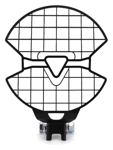 Couverture de phare moto Trident 660 grille protection - 7