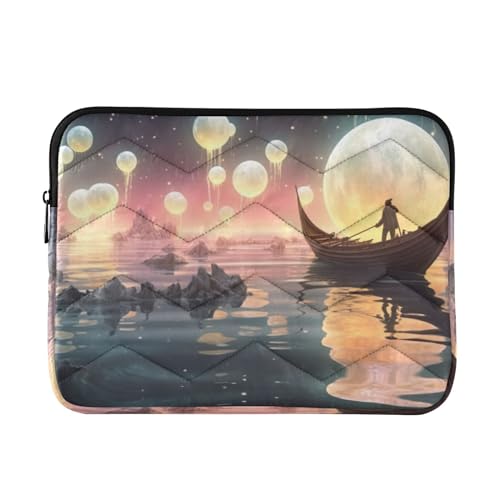 Funda para portátil 13-14 pulgadas impermeable blanca