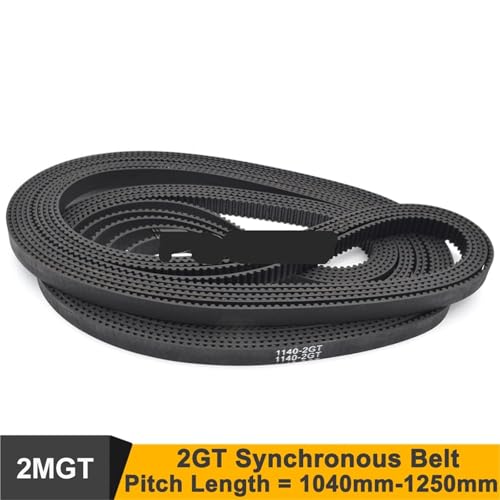 Courroie 2GT 1220-2GT en caoutchouc renforcé pour une transmission synchrone sans jeu