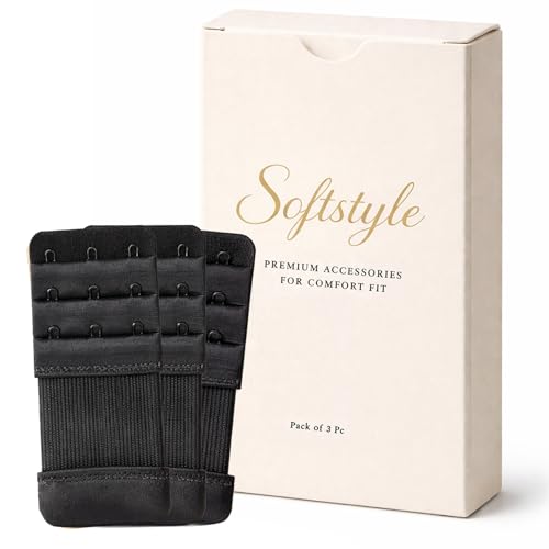 Image of SOFTSTYLE Bra Extenders for Women 3 Hook
