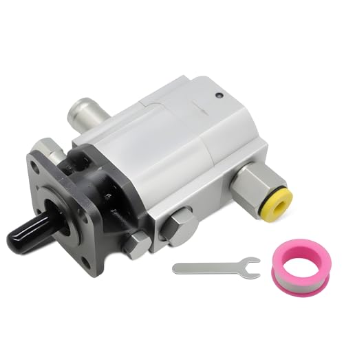 Jecoupoon 16GPM 2 Stage Hydraulic Log Splitter Pump 3000 PSI Aluminum Hydraulic Gear Pump for Wood Splitting Machine (16GPM)