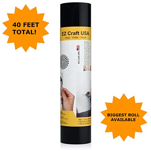 Adhesive Matte Black Vinyl Roll – Huge Matte Adhesive Permanent Black Vinyl Rolls