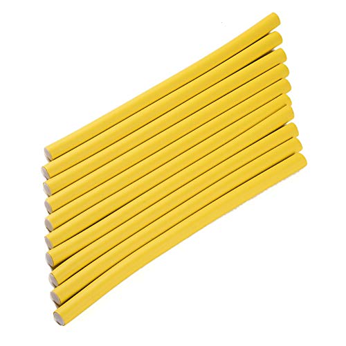 Twist Curls Flex Rods 3 Pack Soft Flexi Rods Deal Soft Twist-Flex Foam Hair Roller Curling Bendy Curl Sponge Hair Rods(30 Rods)