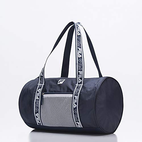 Sacola Webbing, FILA, Adulto Unissex, Azul Marinho/Branco, U