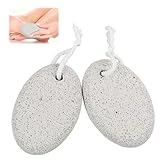 Piedra Pómez Limpieza Vegan per la depilazione del callo, peeling per mani e piedi, 2 pezzi