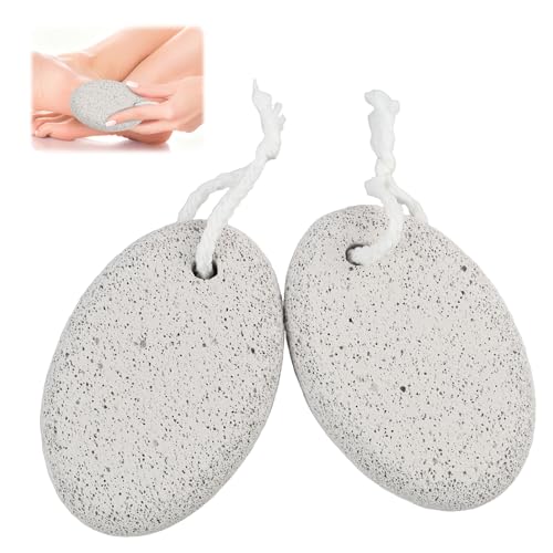 Piedra Pómez Limpieza Vegan per la depilazione del callo, peeling per mani e piedi, 2 pezzi