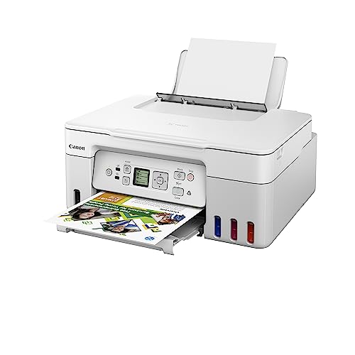 Image of Canon PIXMA G3770 WH All-in-one (Print, Scan, Copy) Wireless Inktank Printer