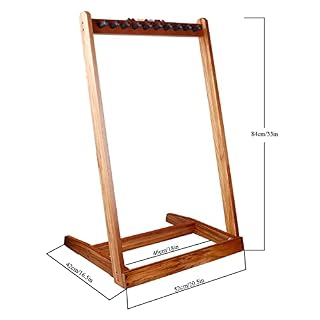 Plusieurs Support de sol pour guitare avec fente pour médiator en feutre et poteaux en bois en mousse réglables,pour la maison ou le studio - Les Beatles, Paul McCartney, John Lennon, RIngo Starr, George Harrison Plusieurs Support de sol pour guitare avec fente pour médiator en feutre et poteaux en bois en mousse réglables,pour la maison ou le studio – Image 3