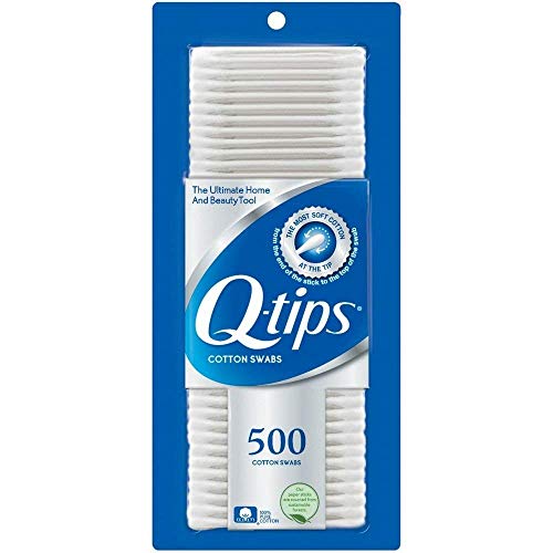 Q-tips Cotton Swabs 500 ea (Pack of 12)