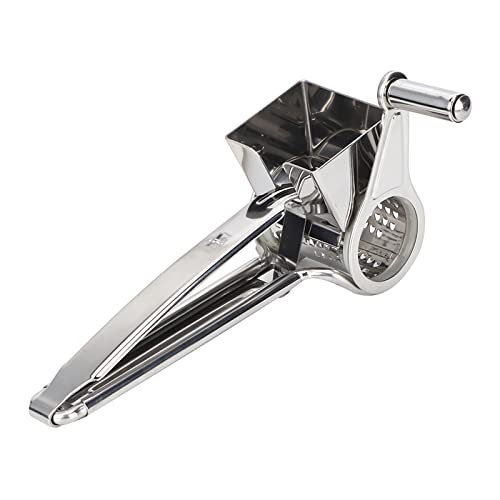 Rallador manual de acero inoxidable con mango ergonómico miniatura 4