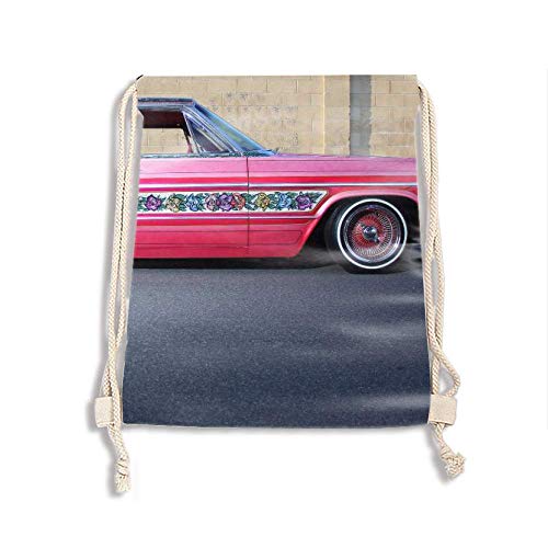 Drawstring Sports Backpack Lightweight A Low Rider Gym Yoga Sackpack Shoulder Rucksack for Men and Women