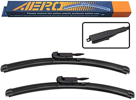 AERO Avenger 22"+20" Premium Windshield Wiper Blades OEM Replacement for Ford Mustang 2021-2005 (Set of 2)