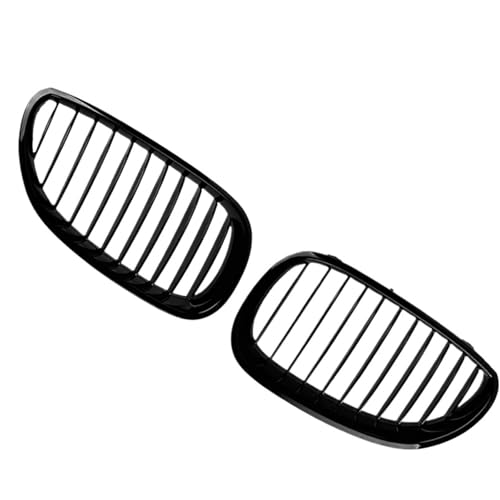 Calandre Avant BMW E60 E61 M5 Série 5 (2003-2009) - Grille de Radiateur Double Ligne Brillante