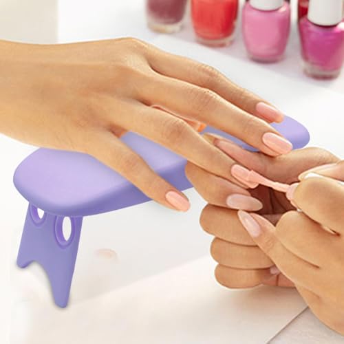 Podpórka pod nadgarstki do manicure Podłokietnik do paznokci | Przenośny uchwyt na rękę do dekoracji paznokci - Składany na dłoń na poduszkę materiały dekoracyjne poduszka manic