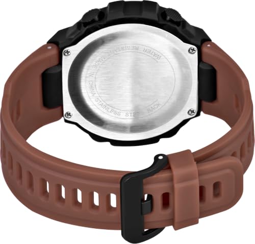 Image of Shocknshop Digital Sports Stylish Multifunctional Electronic LED Black Dial Wrist Watch for Men Boys -WCH78